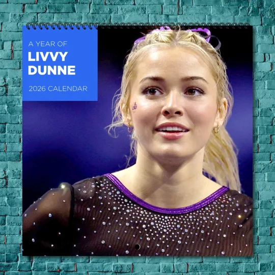 Discover Livvy Dunne 2026 Wall Calendar 12-Month Celebrity Calendar Fan Gift