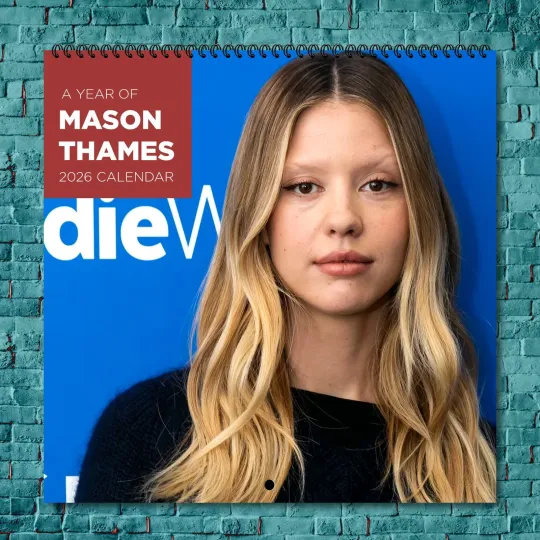 Discover Mia Goth 2026 Wall Calendar, 12-Month Celebrity Photo Calendar