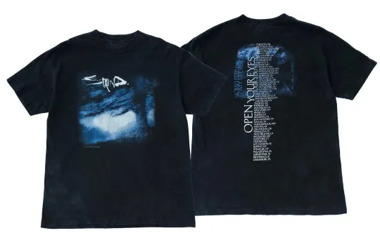 Discover NEW Staind Open Your Eyes Tour 2001 Tour Y2K Graphic Cotton Shirt S-5XL Reprint