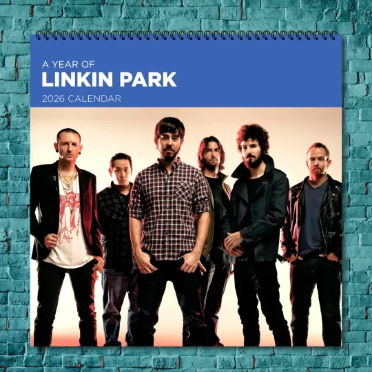 Discover Linkin Park 2026 Wall Calendar, 12-Month Star Wall Calendar