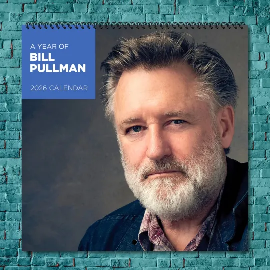 Bill Pullman 2026 Hollywood Stars Calendar, 12-Month Wall Wall Calendar
