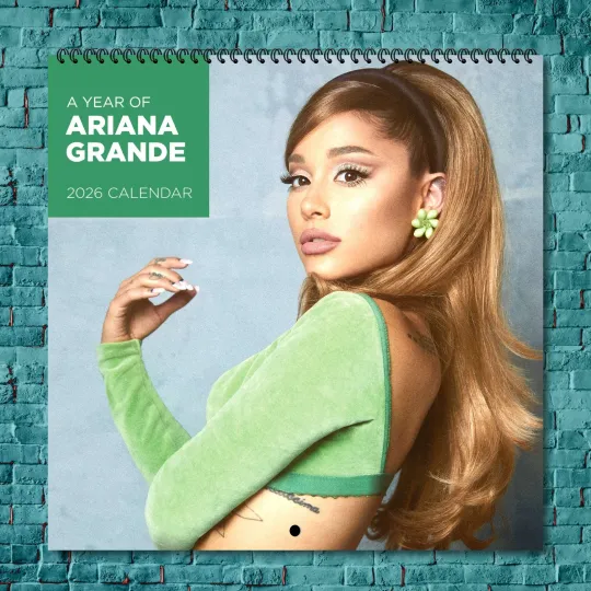 Ariana 2026 Hollywood Stars Calendar, 12-Month Wall Wall Calendar