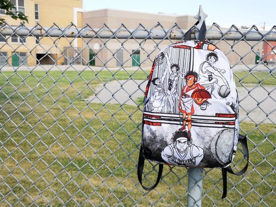 Discover Basketball Backpack for Sports Lovers, Teen Boys, School and Travel, Anime Design by Duntalk