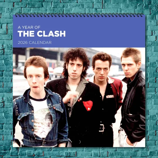 Discover The Clash 2026 Wall Calendar, 12-Month Celebrity Photo Calendar
