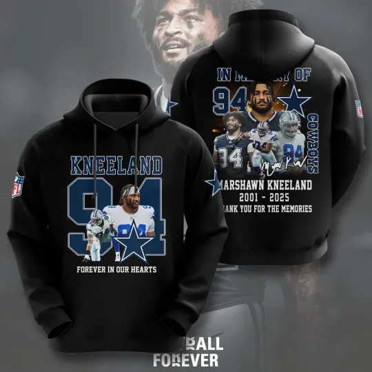Discover Marshawn Kneeland x Cowboys 3D Hoodie