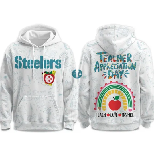 Discover Steeler Teacher Appreciation Day 2025 3D Hoodie