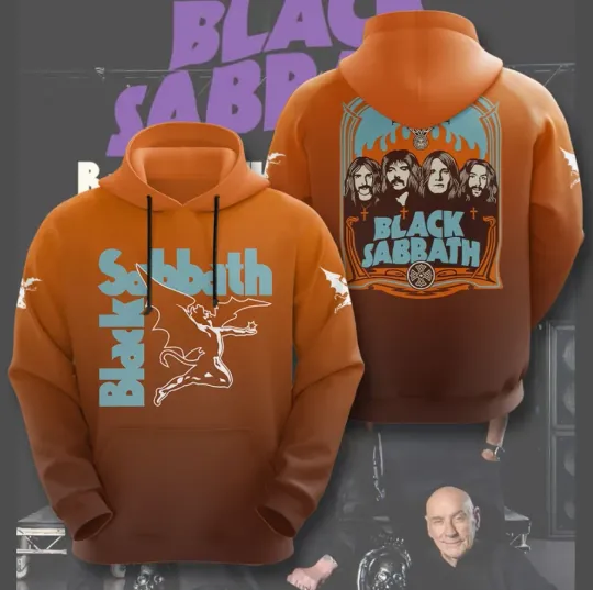 Black Sabbath 3D Aop Hoodie Gift For Fans