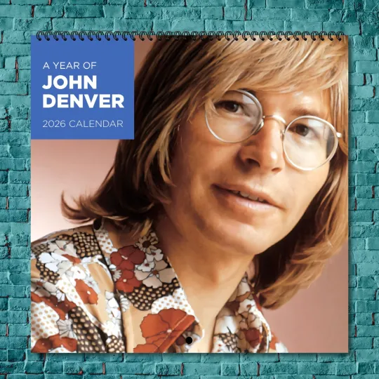Discover John Denver 2026 Wall Calendar, 12-Month Star Wall Calendar
