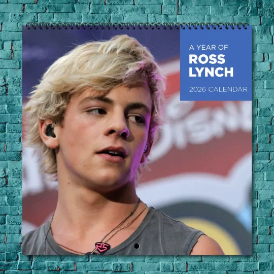 Ross Lynch 2026 Wall Calendar, 12-Month Celebrity Photo Calendar