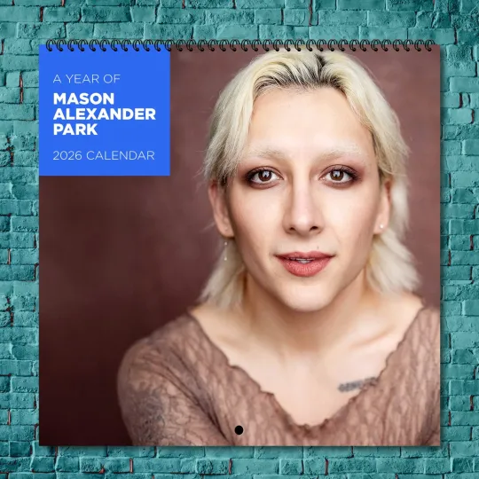 Discover Mason Alexander Park 2026 Wall Calendar, 12-Month Calendar Fan Gift