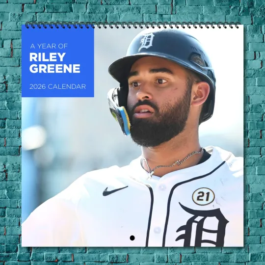 Discover Riley Greene 2026 Wall Calendar, 12-Month Celebrity Fan Gift Collection