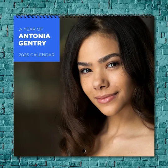 Discover Antonia Gentry 2026 Wall Calendar, 12-Month Celebrity Fan Gift for Collectors
