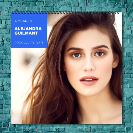 Discover Alejandra Guilmant 2026 Wall Calendar 12-Month Celebrity Photo Calendar