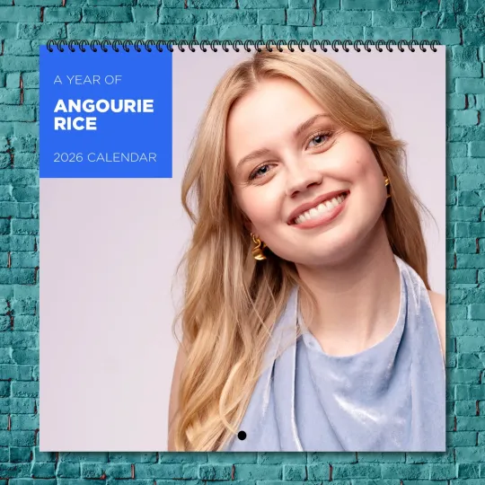 Discover Angourie Rice 2026 Wall Calendar, 12-Month Celebrity Calendar Fan Gift