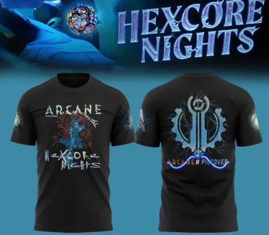 Discover Hexcore Nights Arcane 3D T-Shirt