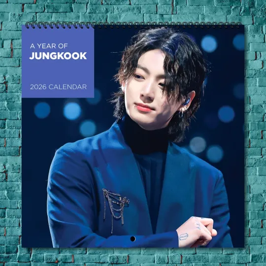 Discover jungkook 2026 Wall Calendar, 12-Month Star Wall Calendar
