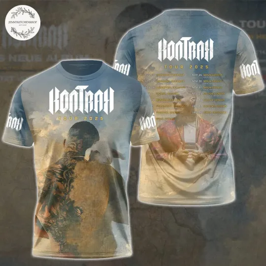 Discover Kontra K Tour 2025 3D T-Shirt