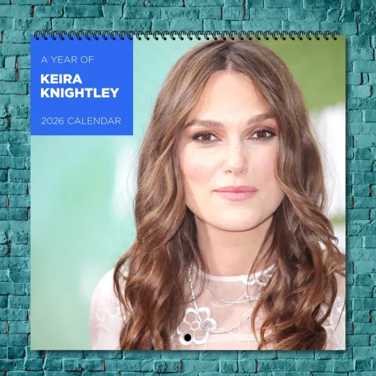 Discover Keira Knightley 2026 Wall Calendar 12-Month Celebrity Photo Calendar