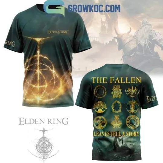 Discover Elden Ring The Fallen Leaves Tell A Story Fan 3D T-Shirt