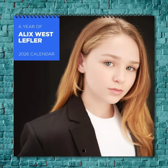 Discover Alix West Lefler 2026 Wall Calendar 12-Month Celebrity Photo Calendar