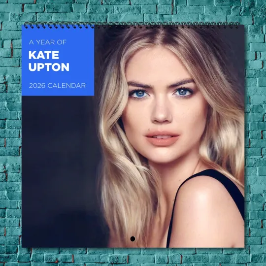 Discover Kate Upton 2026 Wall Calendar 12-Month Celebrity Photo Calendar