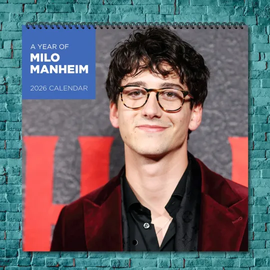 Discover Milo Manheim 2026 Wall Calendar, 12-Month Celebrity Photo Calendar