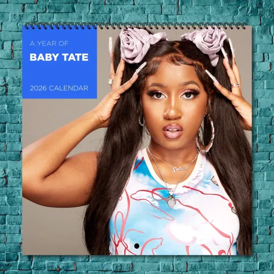 Discover Baby Tate 2026 Wall Calendar 12-Month Celebrity Photo Calendar
