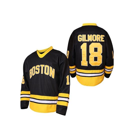 2025 New Happy Gilmore hockey Jersey Outdoor Sports Cosplay 1996 Hip Hop Costume Men's Hockey T-shirt top