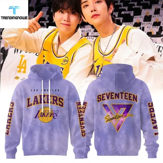 Discover Los Angeles city Laker Seventeen World Tour Hoodie