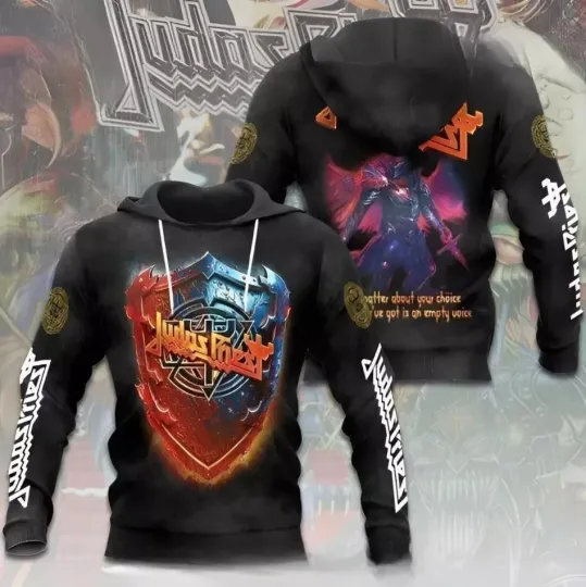 Discover Judas Priest 3D Printed Hoodie - 3D Hoodie