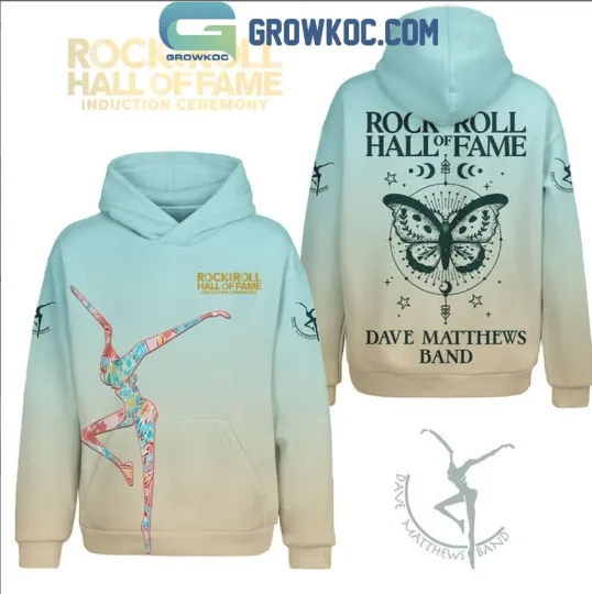 Dave Matthews Band Hall Of Fame Rock And Roll Introduction 2024 Hoodie 3D