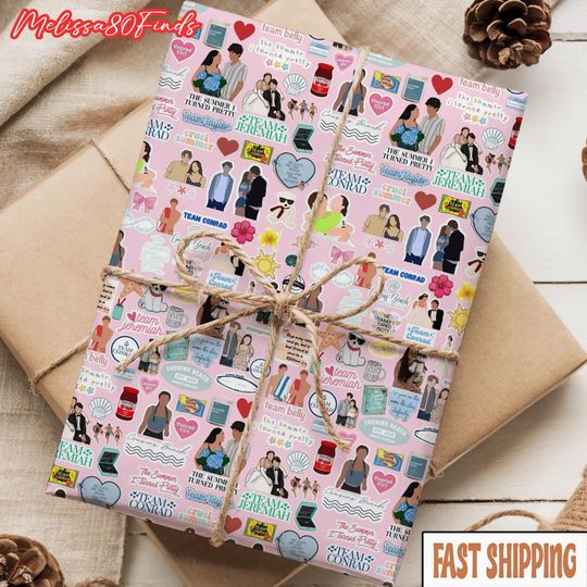 Discover Team Conrad Jeremiah Fan Wrapping Paper