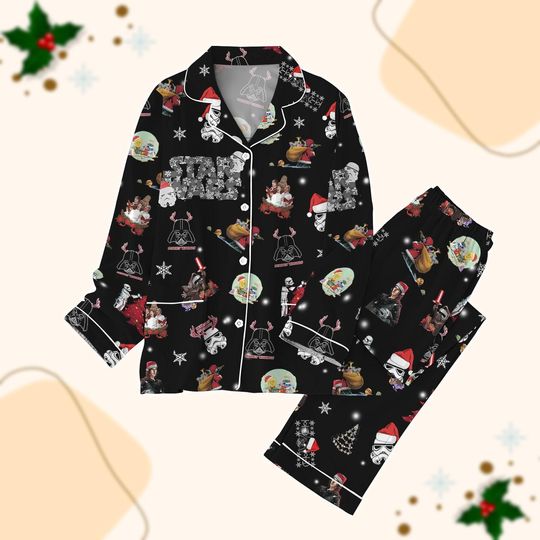 Discover Star Wars Christmas Pajamas Set, Darth Vader And Stormtrooper Shirt, Magic Kingdom Pajamas Family, This Is The Way Pj Set, Disney Gifts