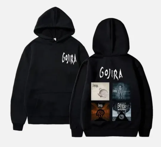 Discover Two Sides Hoodie Theme France Music,  Metal Band Gojira Hoodie 2D