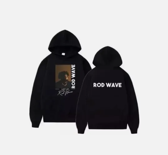 Rapper Rod Wave Last Lap Tour 2024 hoodie 2D