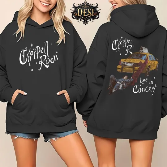 Chappell Roan Concert Music Inspired Tour 2025 Double Sided Hoodie