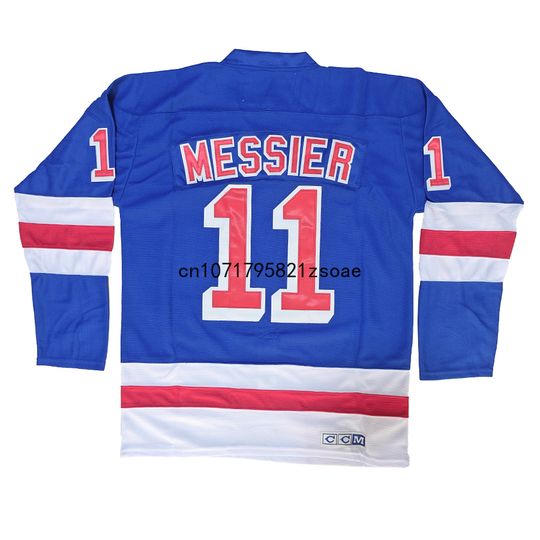 Discover Mark Messier Jersey America New York Retro Ice Hockey Jerseys 2 Brian Leetch Jersey All Stitched Sport Sweater Us Mens M-3XL