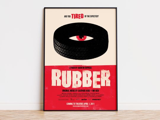 Discover Rubber - Movie Poster | Digital Download | High Quality Ready To Print