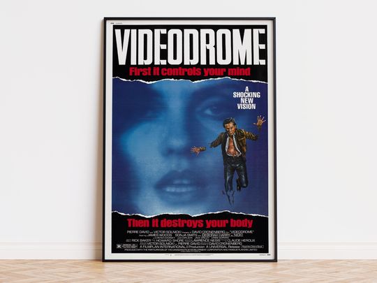 Discover Videodrome - Movie Poster | Digital Download | High Quality Ready To Print