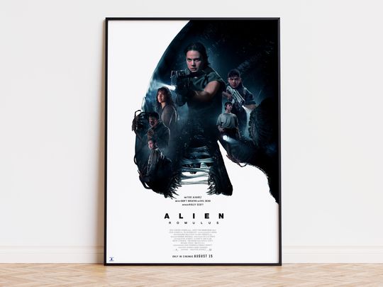 Discover Alien - Romulus - Movie Poster | Digital Download | High Quality Ready To Print