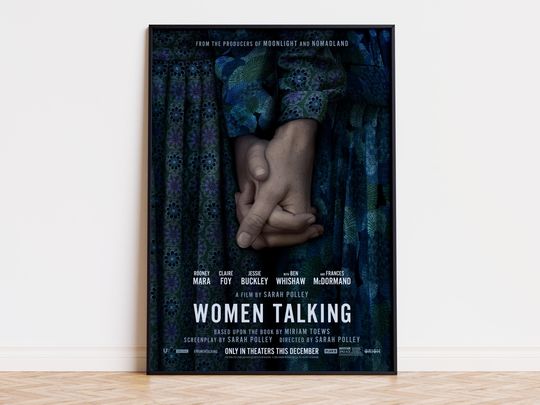 Discover Women Talking - Movie Poster | Digital Download | High Quality Ready To Print
