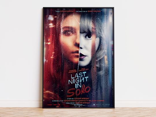 Discover Last Night in Soho - Movie Poster | Digital Download | High Quality Ready To Print