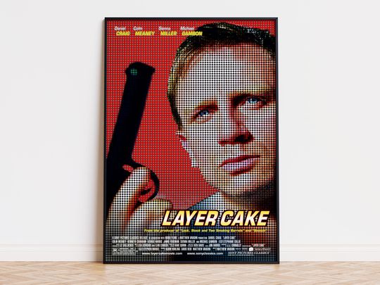Discover Layer Cake - Movie Poster | Digital Download | High Quality Ready To Print