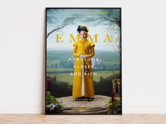 Discover Emma. - Movie Poster | Digital Download | High Quality Ready To Print