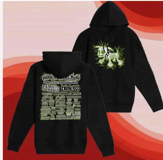 Discover When We Were Young Festival 2025 Las Vegas Festival Unisex Hoodie 2D