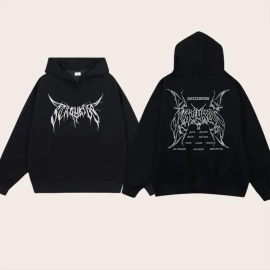 Discover Stray Kids Dominate World Tour 2025  Stray Kids 2025 Concert Hoodie 2D