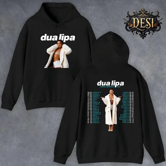 Dua-Lipa Radical Optimism Tour 2025 Concert Unisex Hoodie 2D