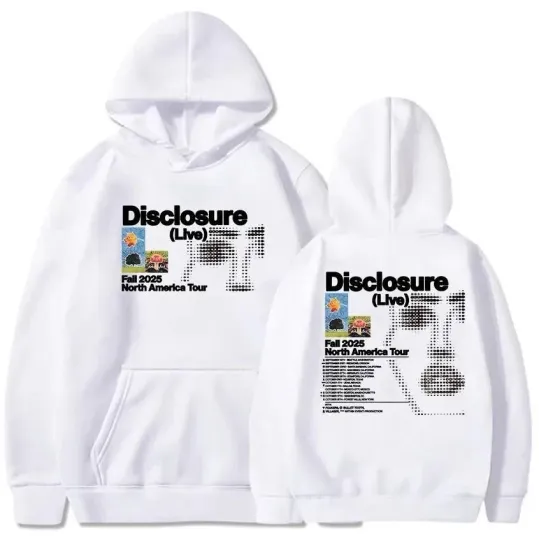 Discover Disclosure Fall 2025 North American Tour Hoodie