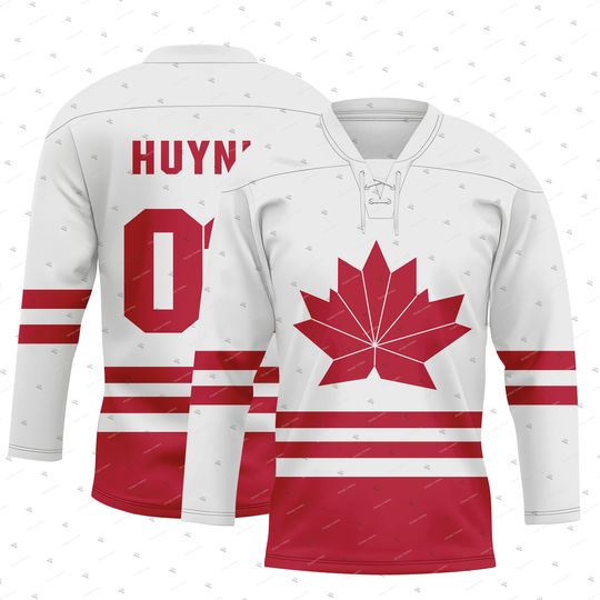 Discover Custom Name Logo Graffiti Retro Vintage Hockey Jersey Lace Shirts Long Sleeves 3D Print Unisex Harajuku Casual Funny Pullover 0