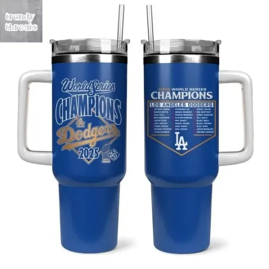 LA Dodgers 2025 Champions Limited Tumbler